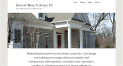 Desktop Screenshot of boxxarchitect.com